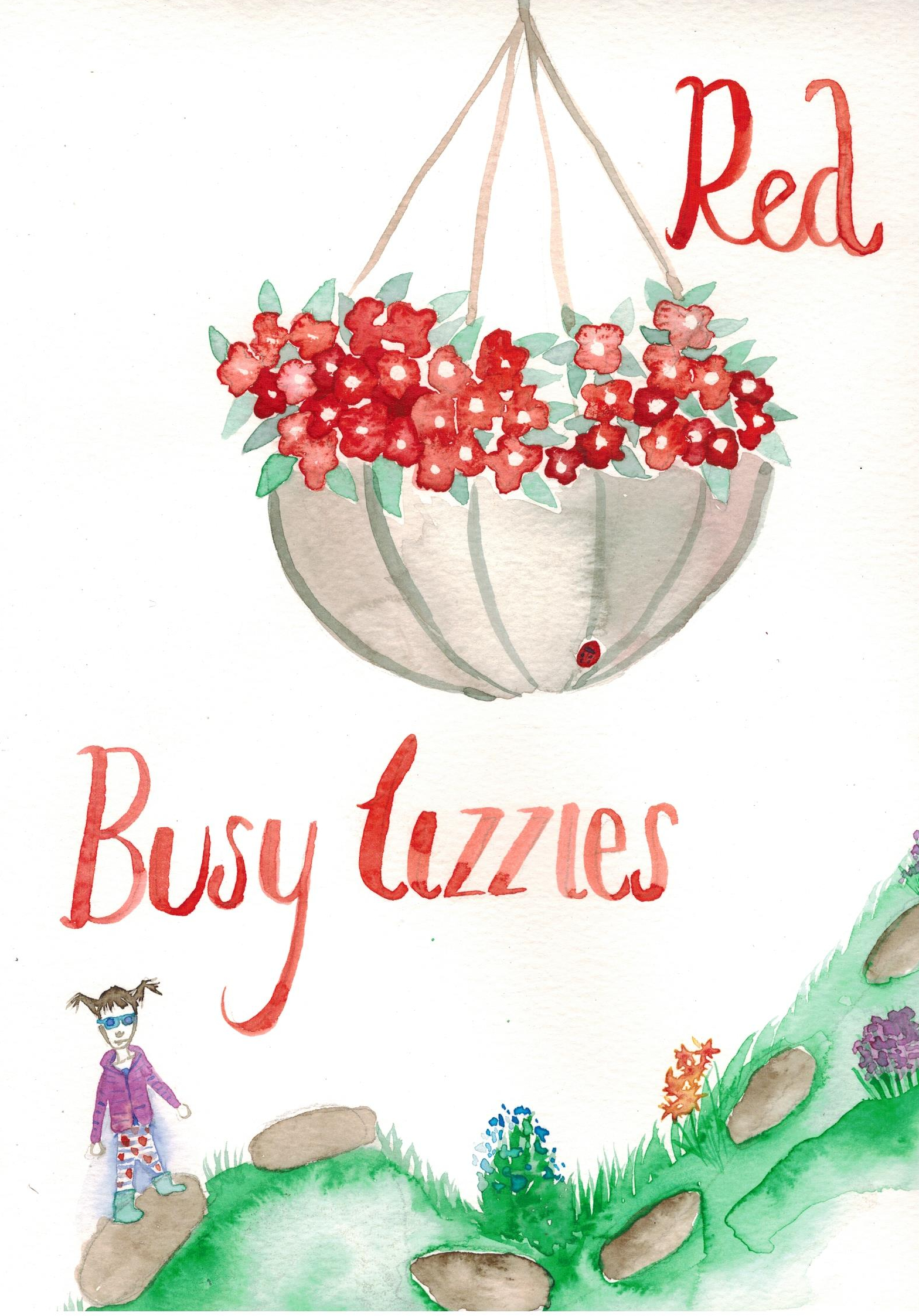 busy lizzy illustration